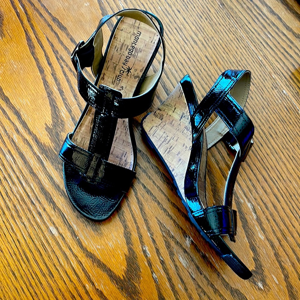Black Wedge Shoes